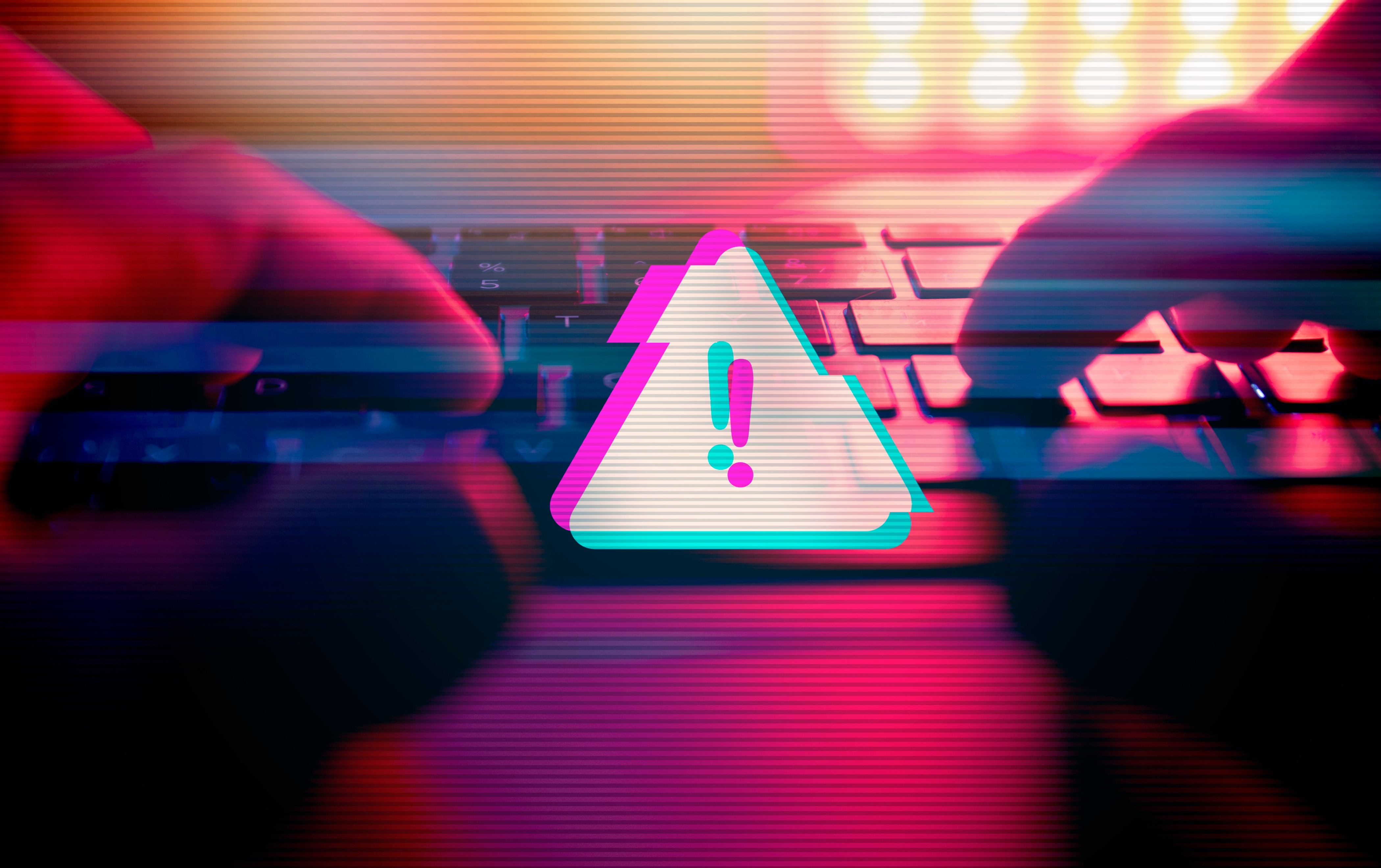 Malware attack virus alert , malicious software infection , cyber security awareness training to protect business