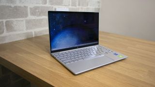 A photograph of the HP Envy 13 on a table