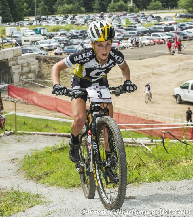 First year senior Mikaela Kofman (Scott-3 Rox Racing) finished fourth