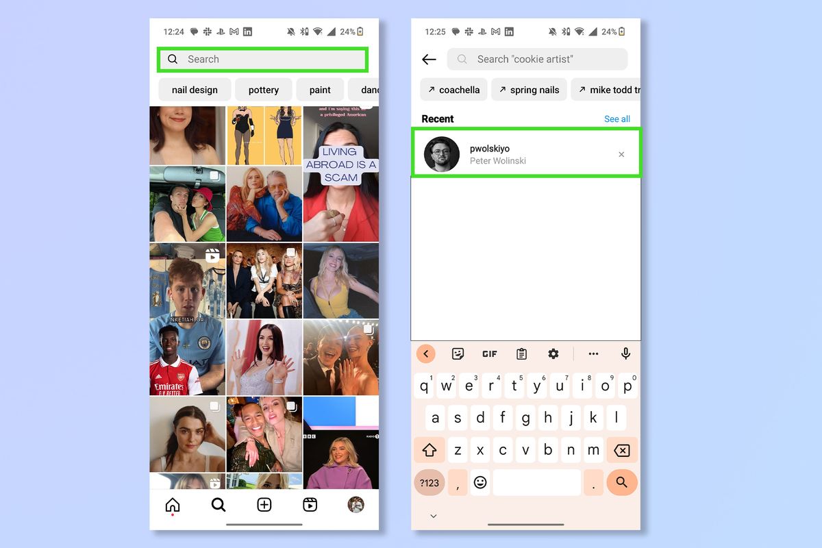 How to unblock someone on instagram