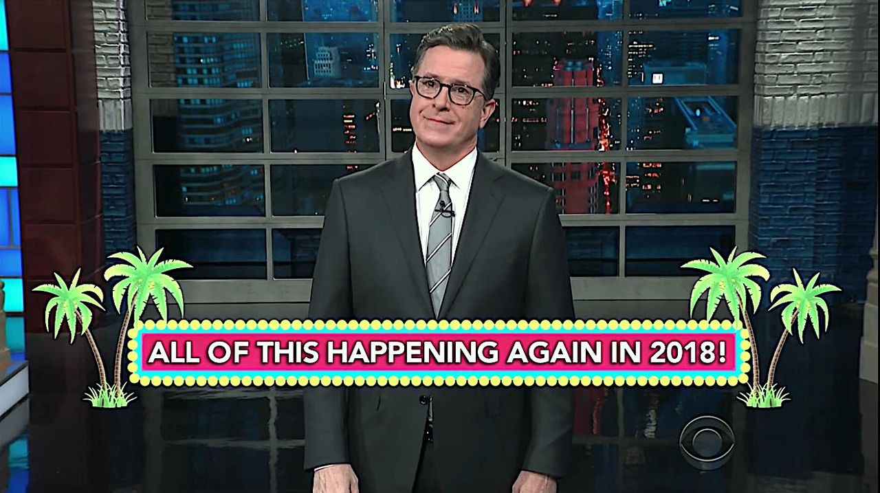 Stephen Colbert on Russian election meddling