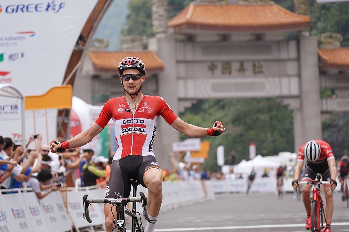 Tim Wellens sits up and enjoys it