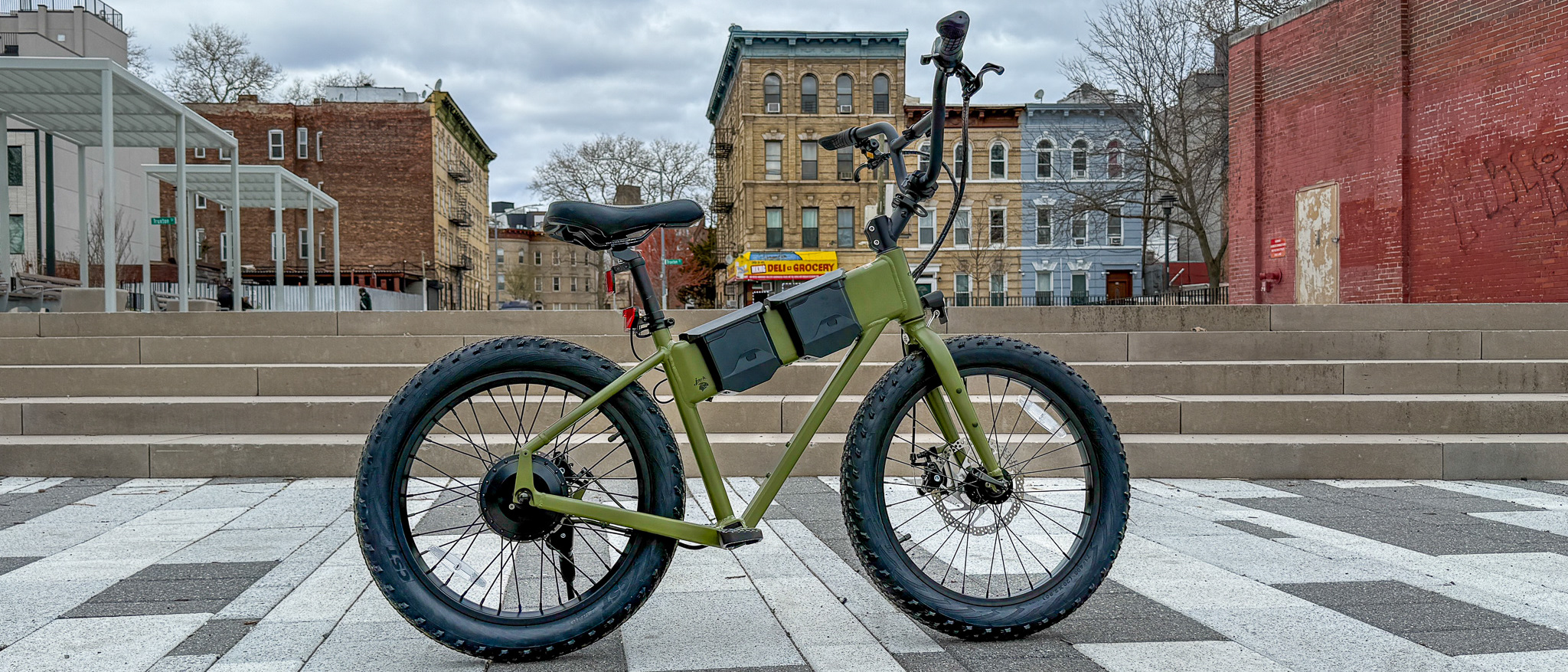 JackRabbit XG Pro on sidewalk.