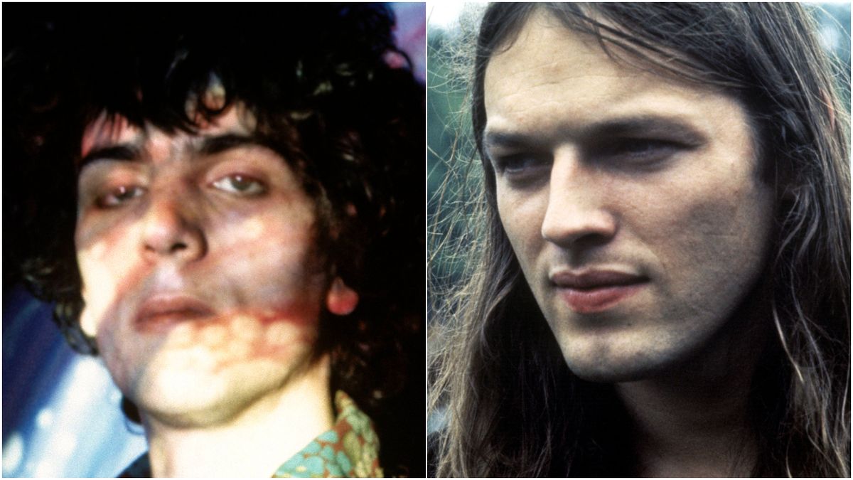 Syd Barrett and David Gilmour