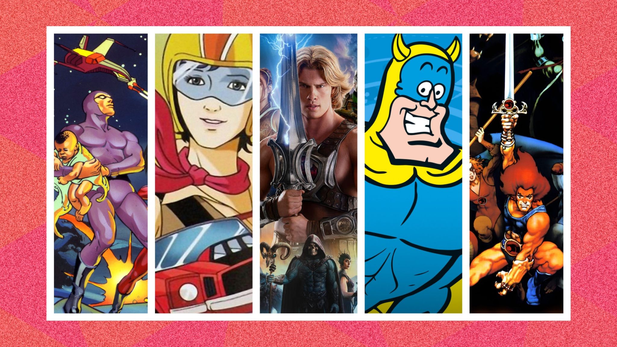 A selection of old school cartoons