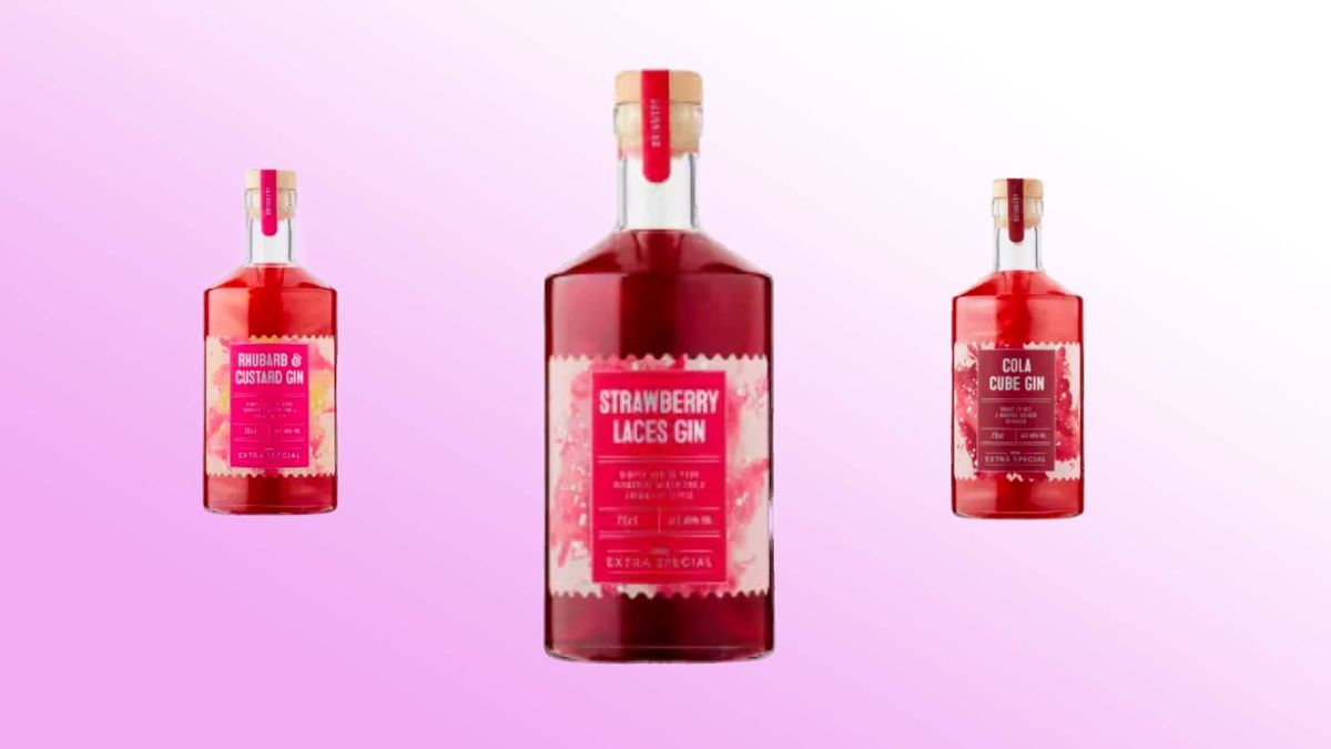 La nouvelle collection de gin d'Asda comprend des arômes de dentelles de fraise et de cola et nous sommes vendus