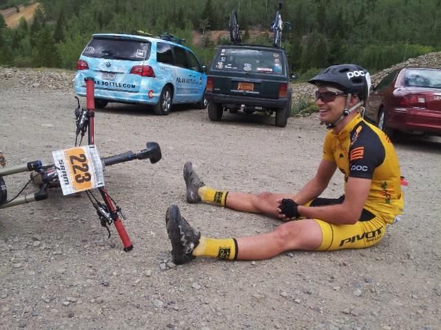 Macky Franklin tired but happy after stage 3