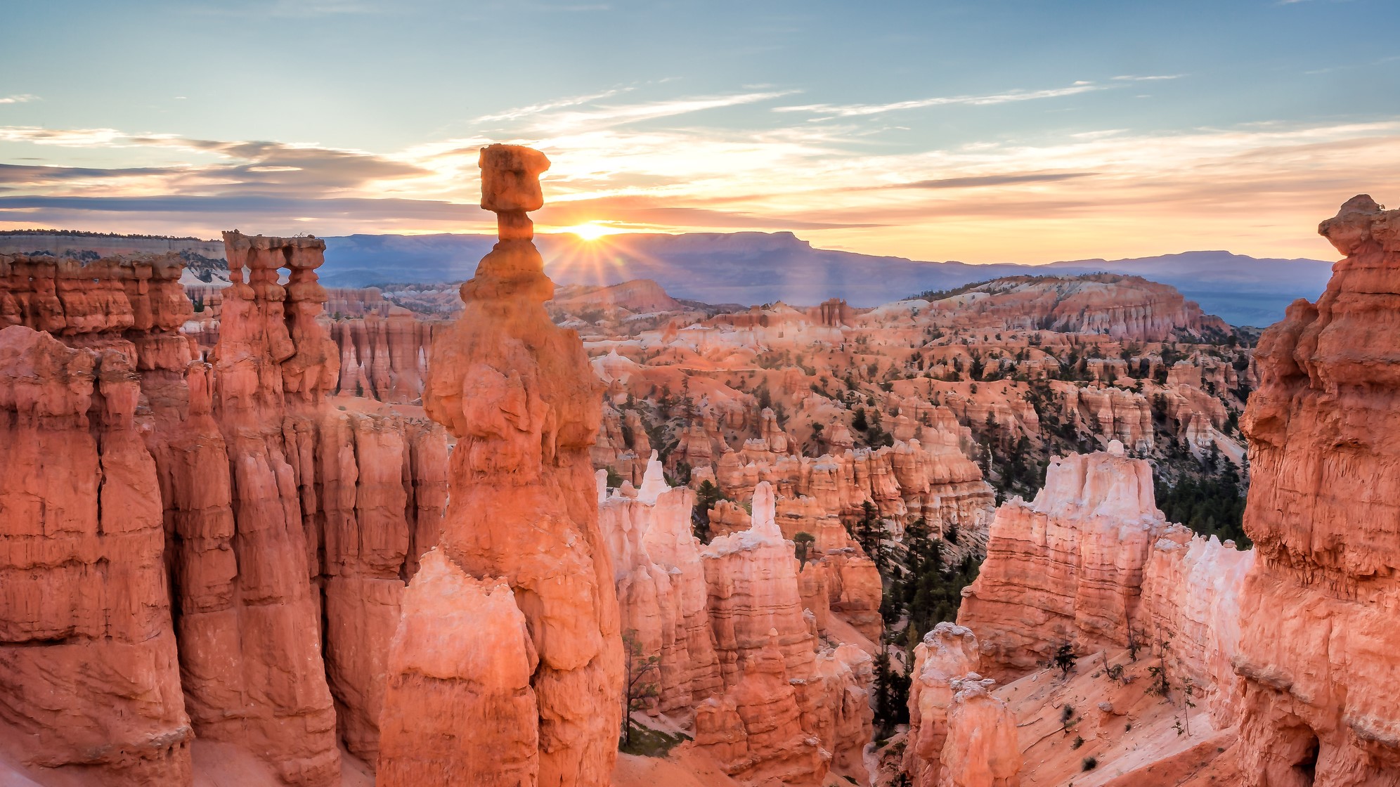 Watch as crazy tourist almost jumps to his death vaulting safety fence at Bryce Canyon viewpoint