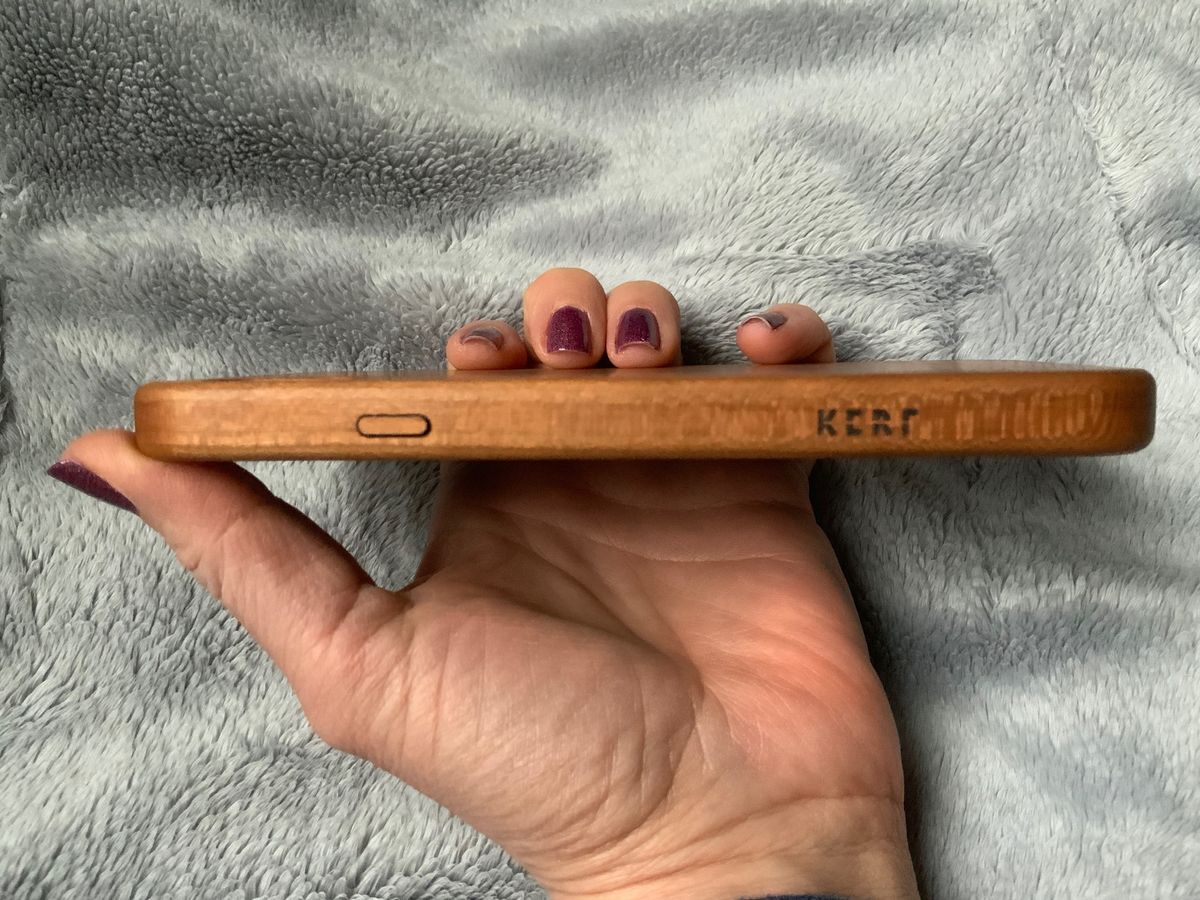 kerf wood iPhone case