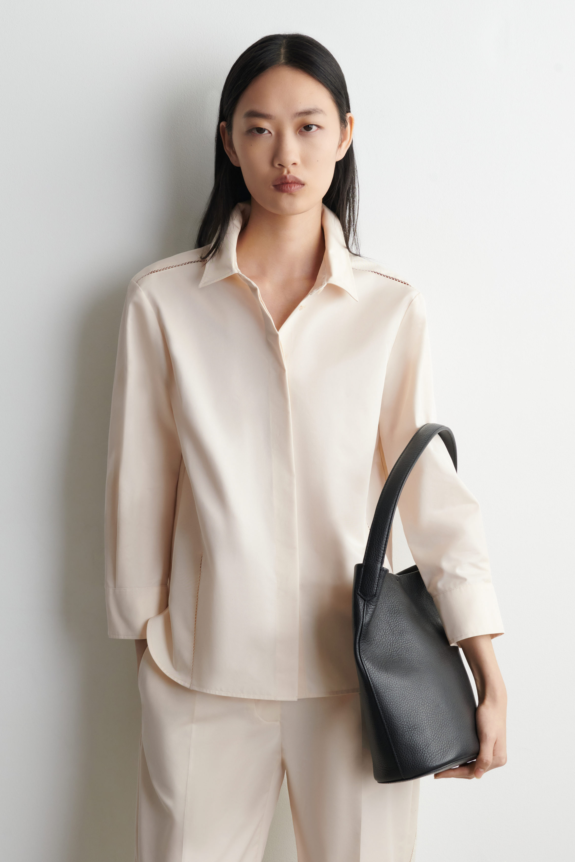 Embroidered Cotton Shirt