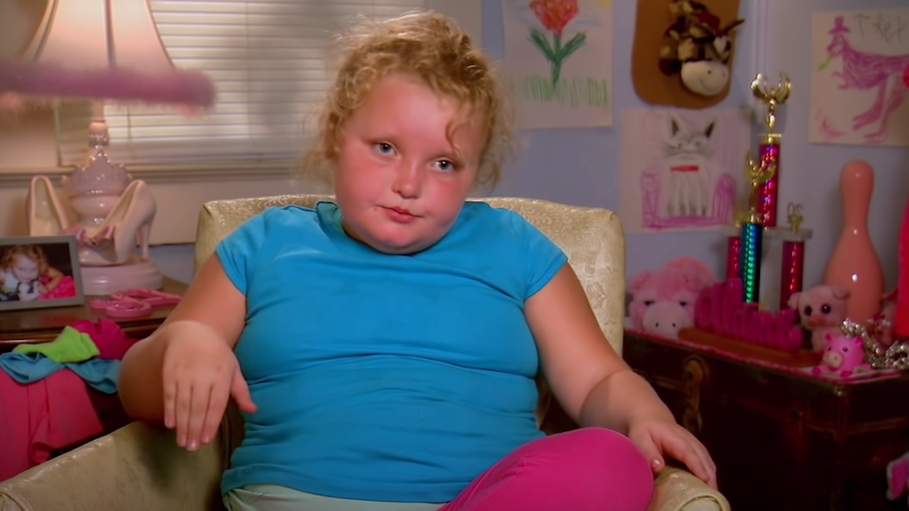 Alana Thompson as a child in Here Comes Honey Boo Boo