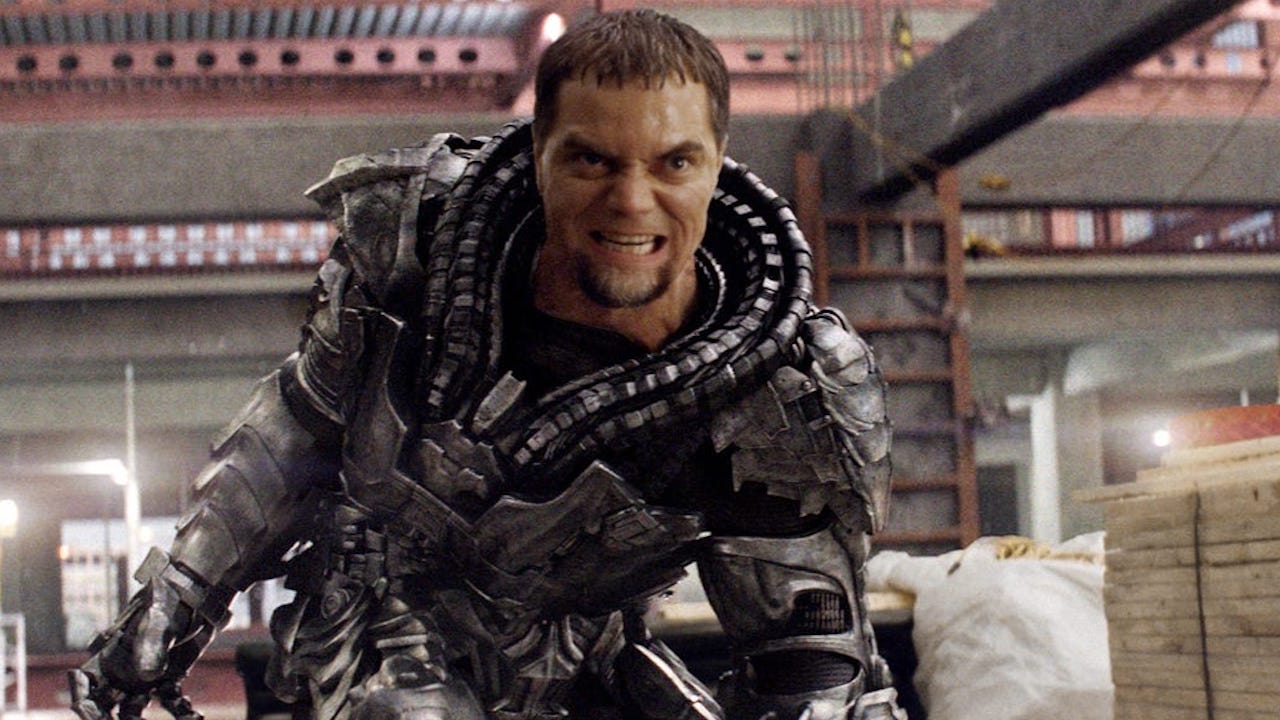 Michael Shannon as Zod in Man of Steel