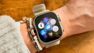 dynamic grid on Apple Watch Ultra 4