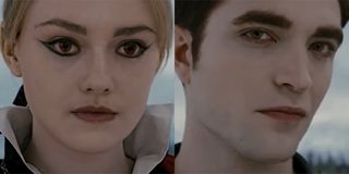 Dakota Fanning's Jane and Robert Pattinson's Edward