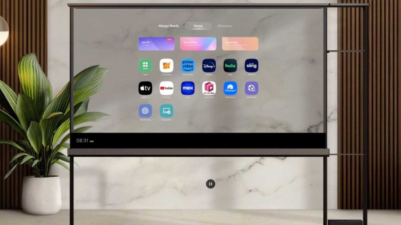 LG Singnature OLED T