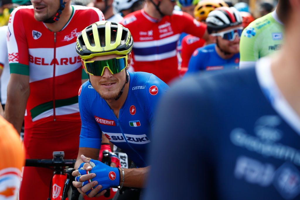 Out going champion Matteo Trentin