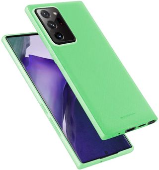 Goospery Style Lux Jelly Green Note 20 Ultra Case