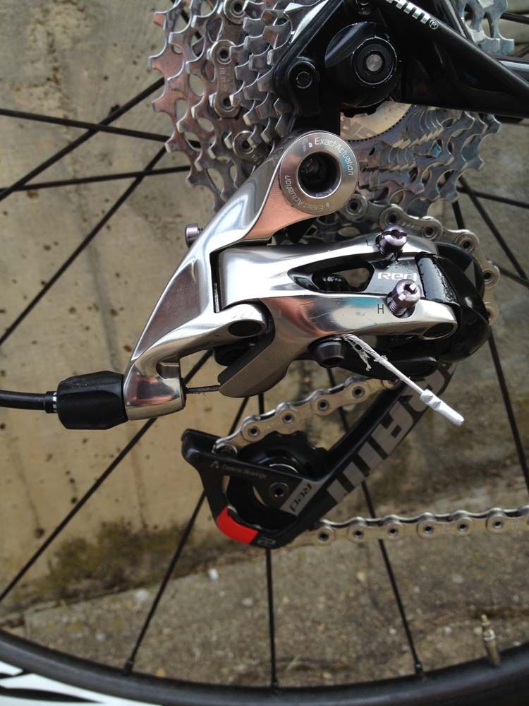 Not all the Ag2r-La Mondiale riders are on the electronic groupset at the Giro del Trentino