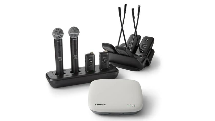 Shure wireless microphones