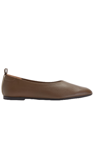 Everlane The Italian Leather Day Glove Flats 