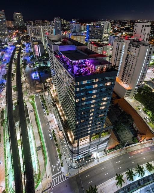 A year-round rooftop bar in Miami.