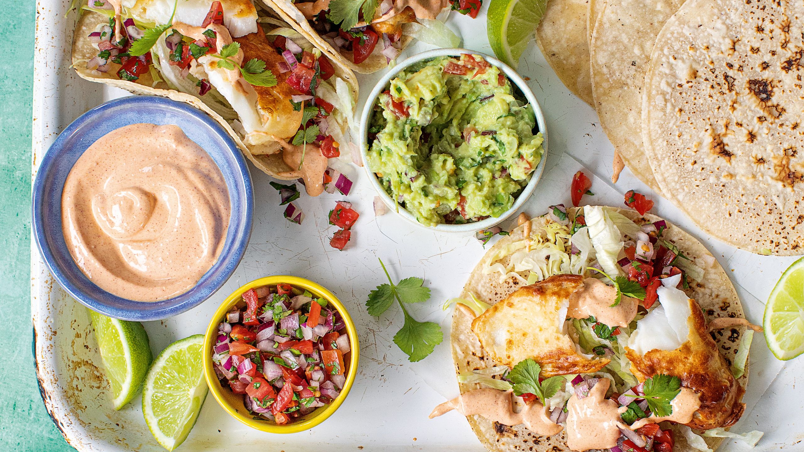 Air fryer fish tacos recipe