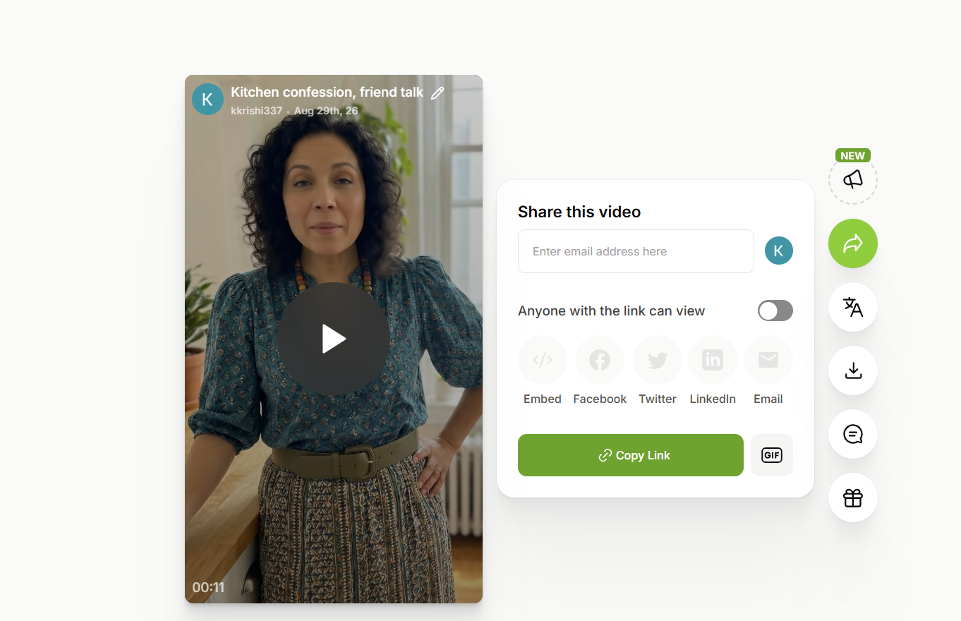 Creating and editing videos using Veed's AI tools