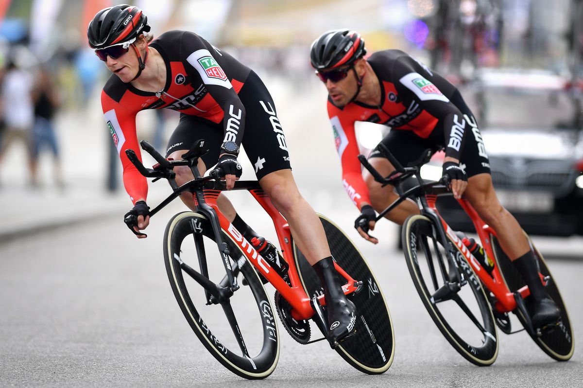 Punctures ruined the ride for BMC Racing
