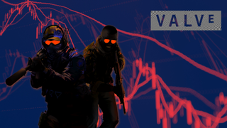 Counter-Strike skins market crash cover