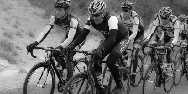 Connor O'Leary and the Bontrager Livestrong team