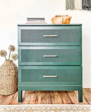 Ikea dresser with a Tarva by Eight Mulberry