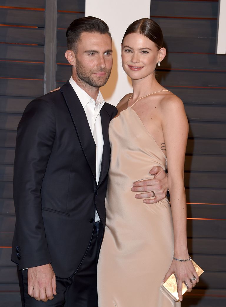 Adam Levine and Behati Prinsloo