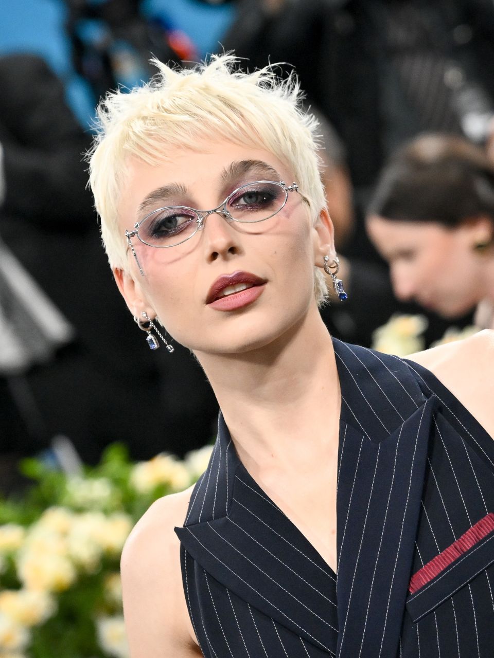 Emma Chamberlain attending the Met Gala 2025.