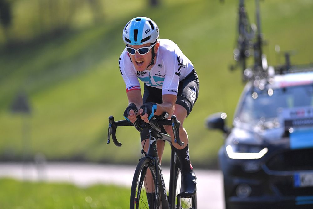 Geraint Thomas of Great Britain and Team Sky