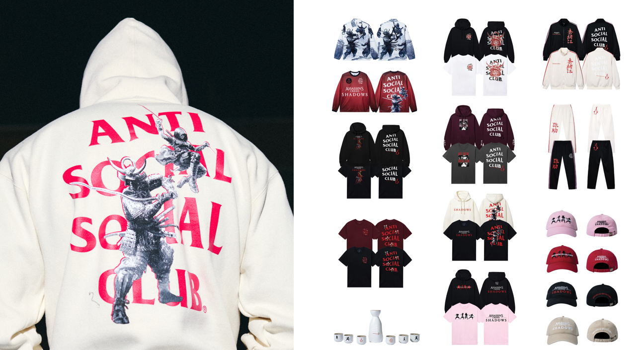 Assassin's Creed marks it's return to form with new Anti Social Social Club collection dropping soon