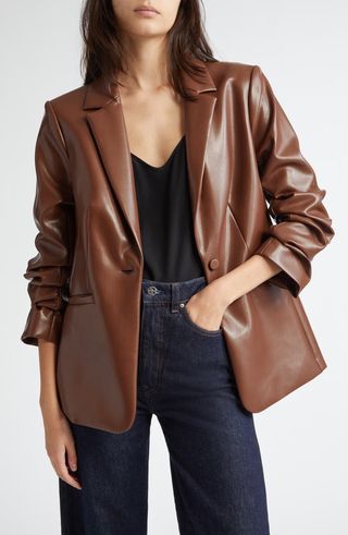 Kylie Faux Leather Jacket