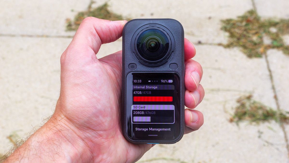 Insta360 X6 camera