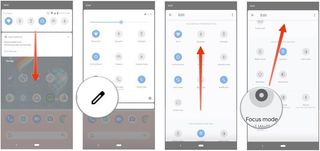 How to enable Focus mode in Android 10