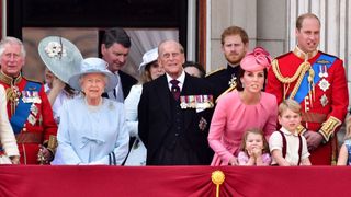 The Royal Family at Trooping the Colour 2017