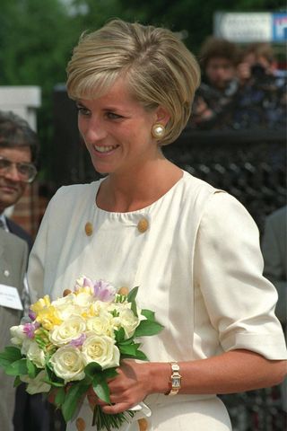 Princess Diana visits The Shri Swaminarayan Mandir Hindu Temple in Neasden, London