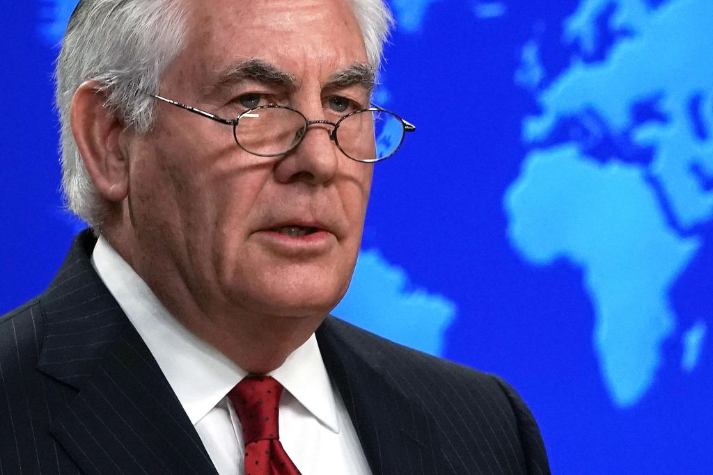 Rex Tillerson. 