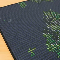 Dwarf Fortress desk mat ($28)