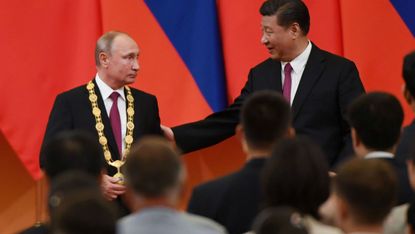 Vladimir Putin and Xi Jinping