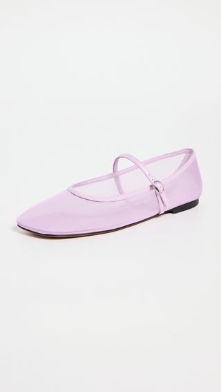 Id Mesh Mary Jane Flat