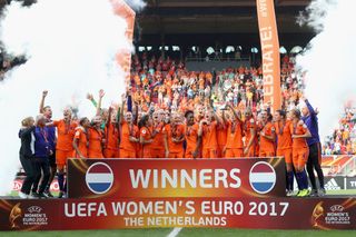 女足欧洲杯往届冠军:2017年荷兰女足