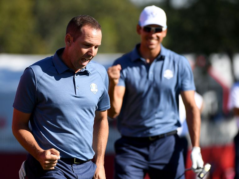 Ryder Cup Day 1 report