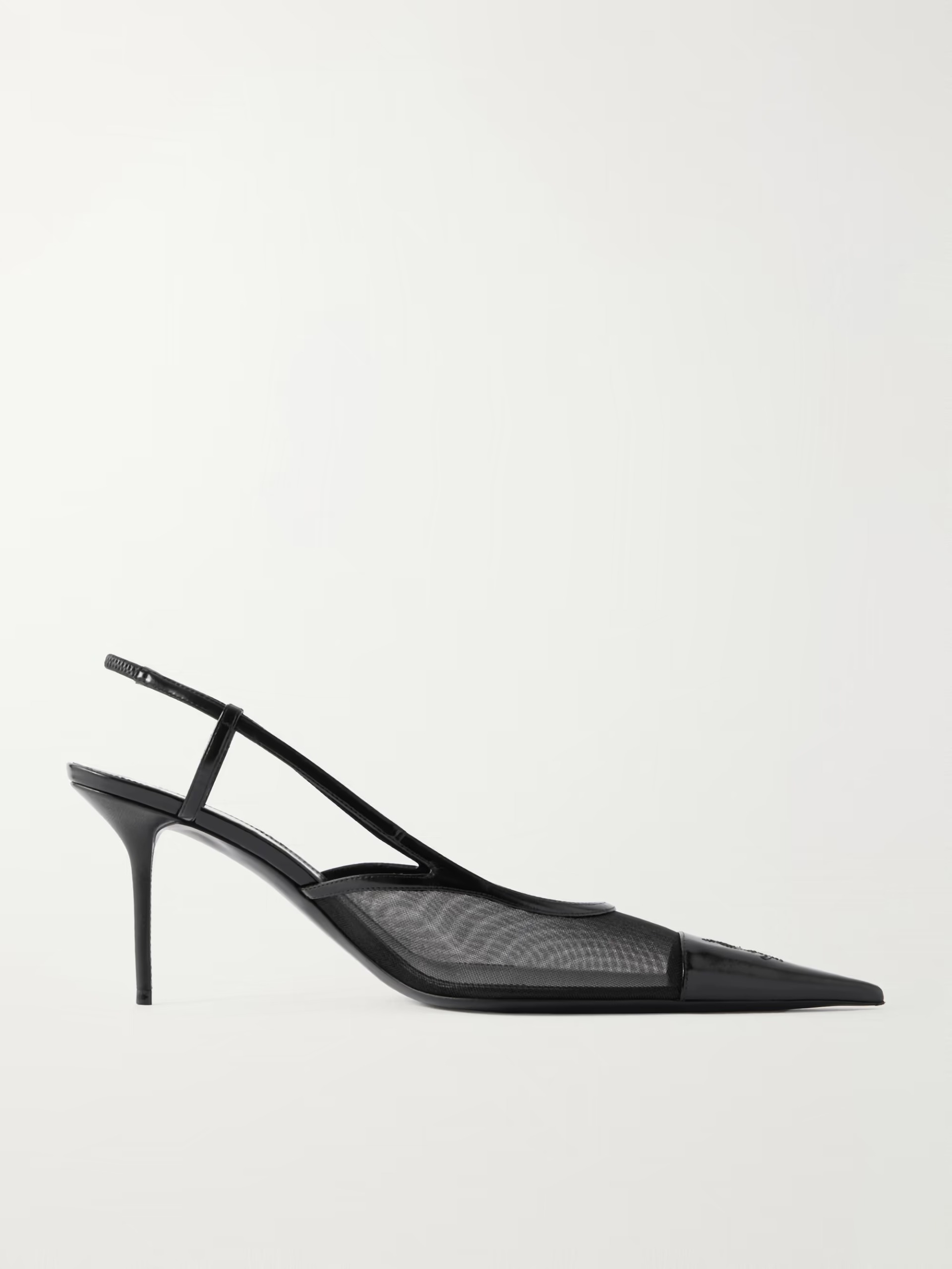 net-a-porter, Ren&amp;eacute;e Embroidered Patent Leather Pumps