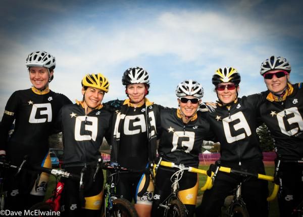 Ladies First Racing Team was all smiles before the race