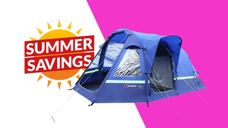 Berghaus inflatable tent