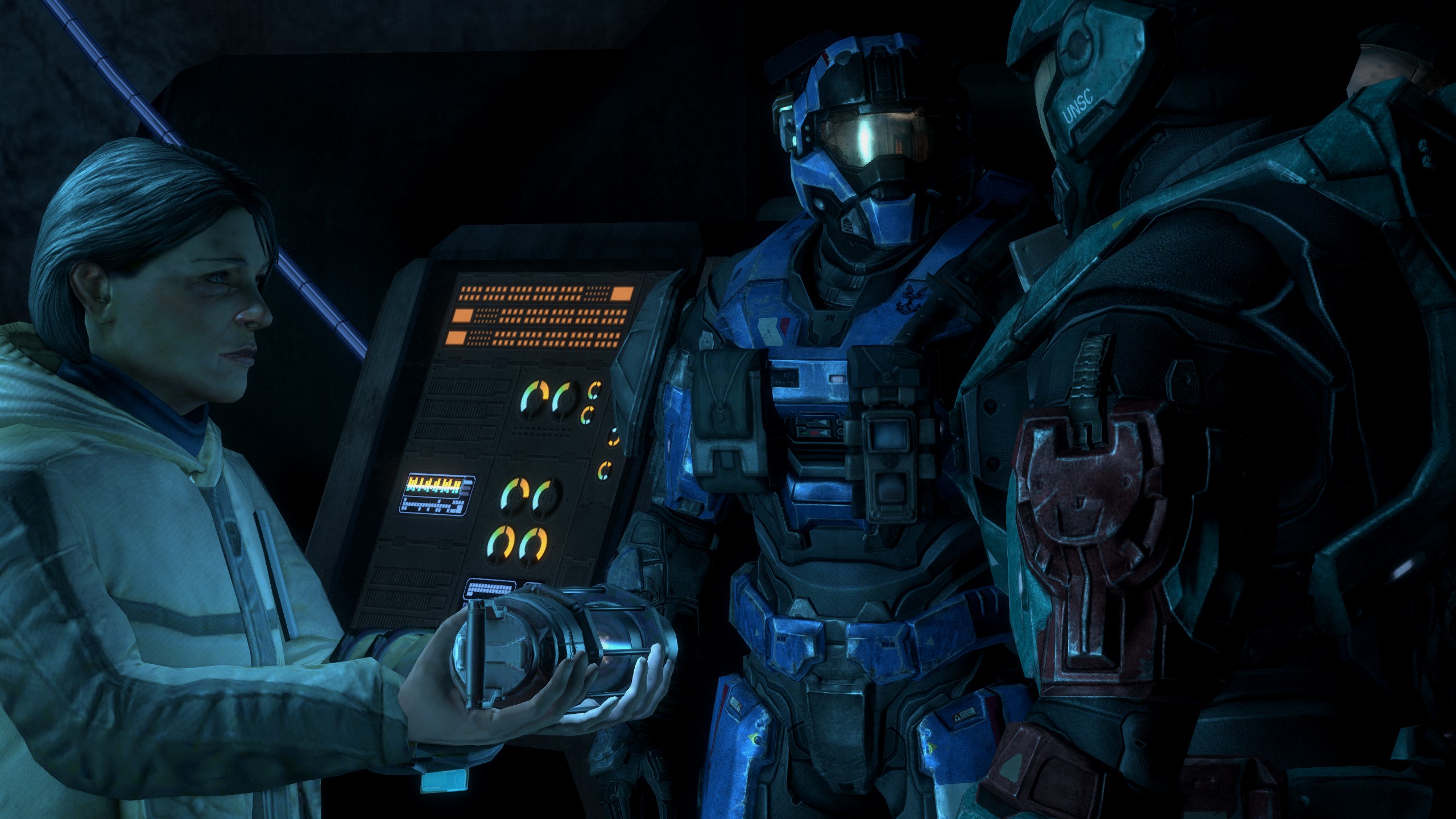 Best co-op games - Halo: Master Chief Collection - Two Spartans to to another human character